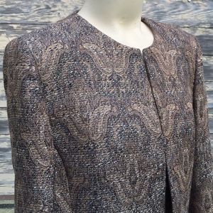 Kasper dressy blazer brocade size 12